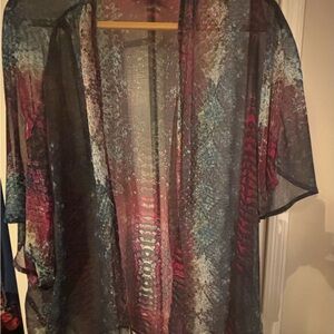 Chicos sheer jacket